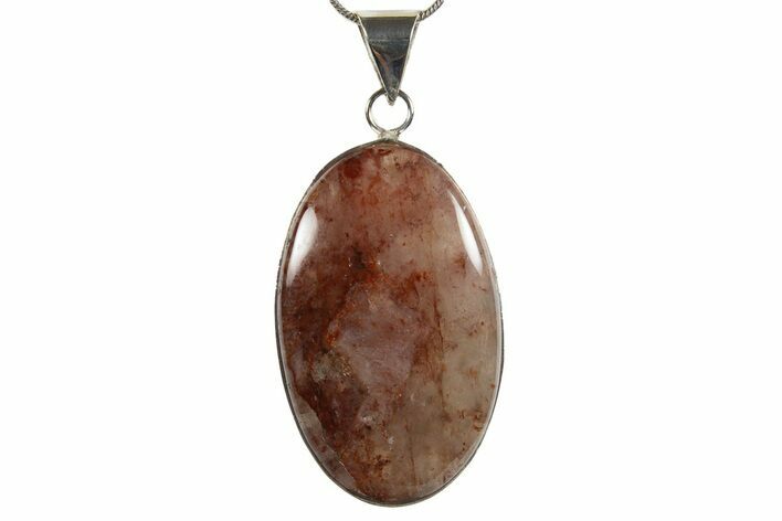 Hematoid Quartz Pendant (Necklace) #345328